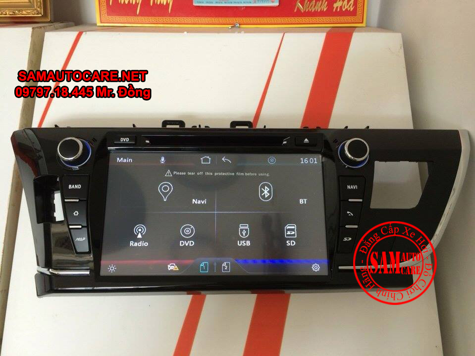 DVD  Winca S90 Altis 2015 Có định Vị