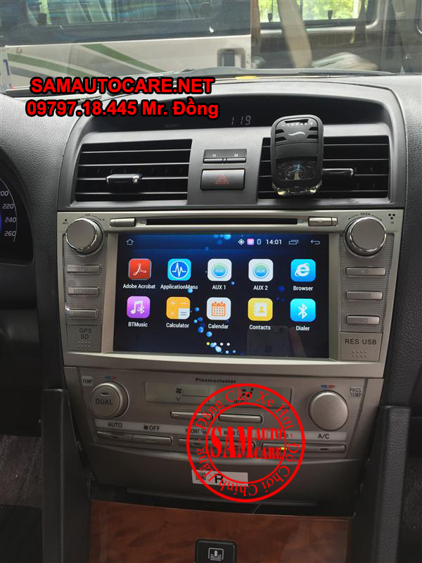 Màn Hình DVD Android ôtô Toyota Camry 2006- 2011