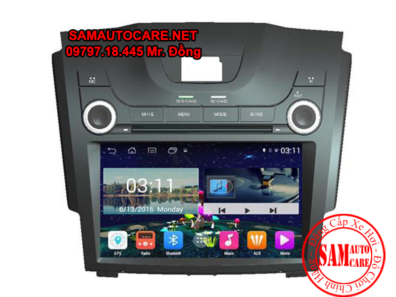 DVD Android ôtô Chevrolet Colorado