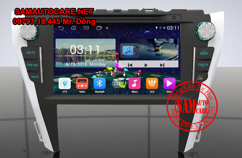 DVD Android Xe ôtô Camry