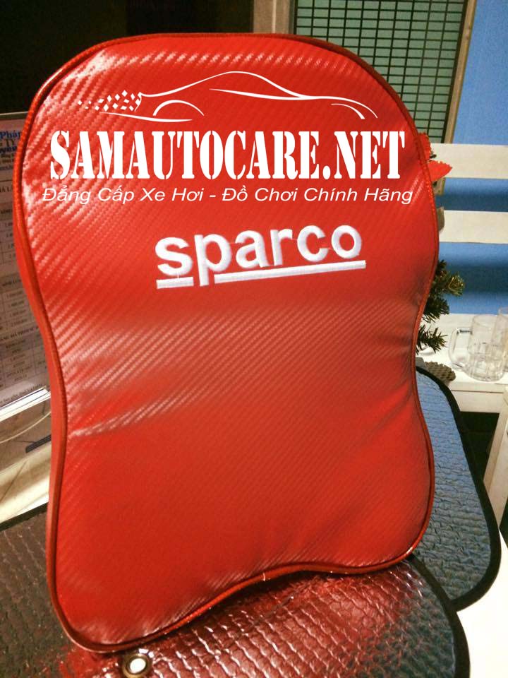 Bộ Gối Tựa đầu Và Lưng Cao Su Non Sparco