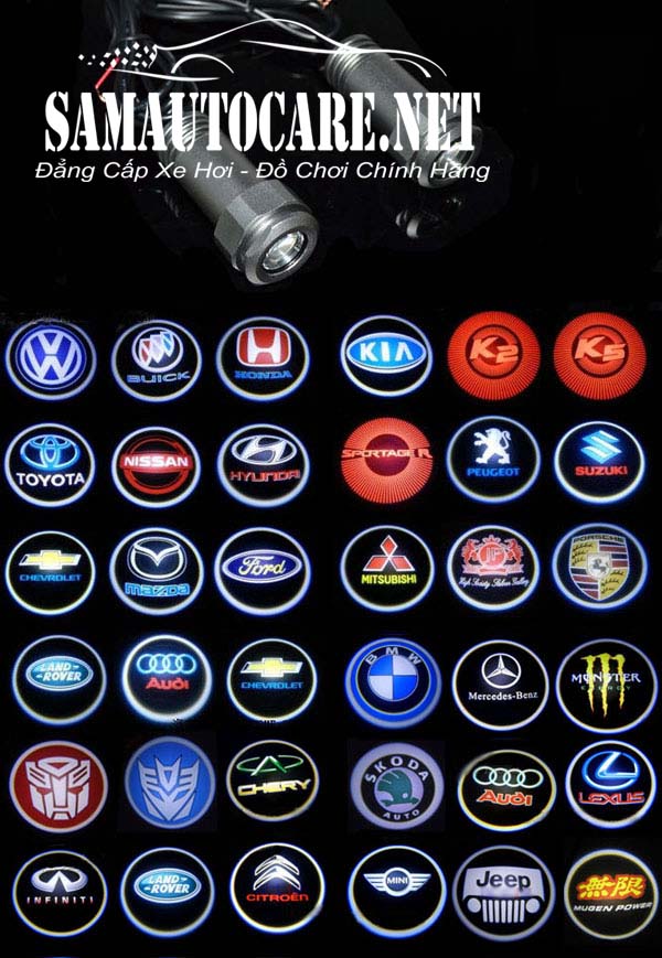 đèn Led Chiếu Logo Hãng Xe ô Tô
