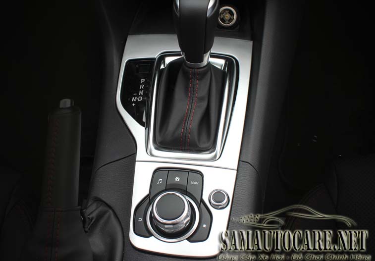 Ốp Cần Số Mạ Crom Cho Mazda 3