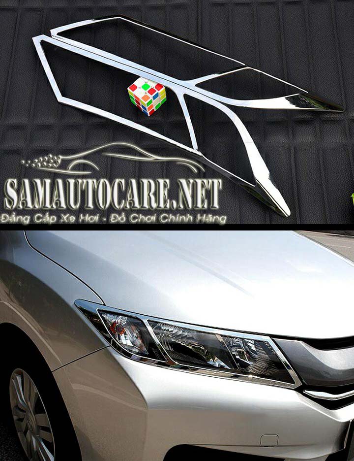 Viền Đèn Trước Xe City