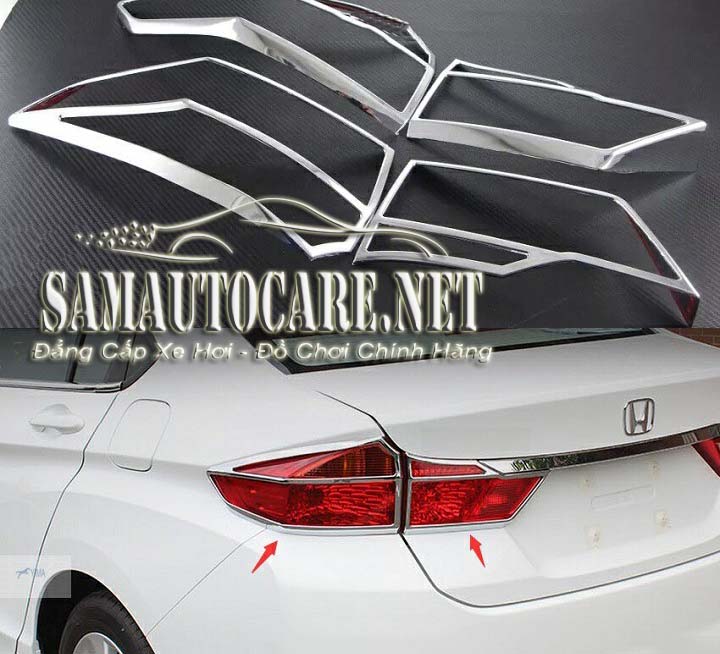 Viền đèn Sau Xe City