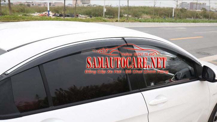 Vè Che Mưa Chỉ Mạ Honda City 2016