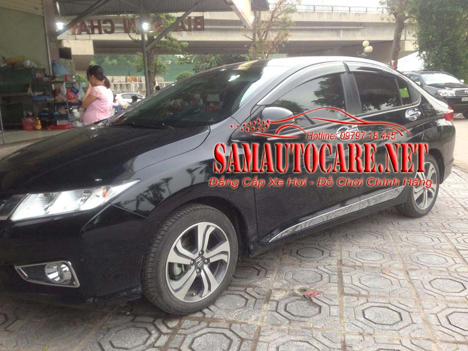 Nẹp Trang Trí Sườn Xe Honda City 2015