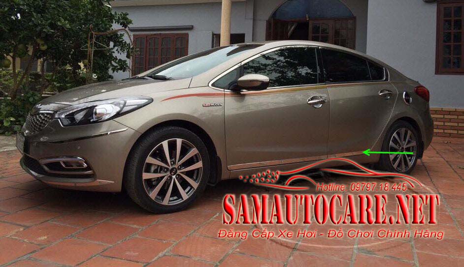 Nẹp Sườn Xe Ceraro 2016, Kia K3