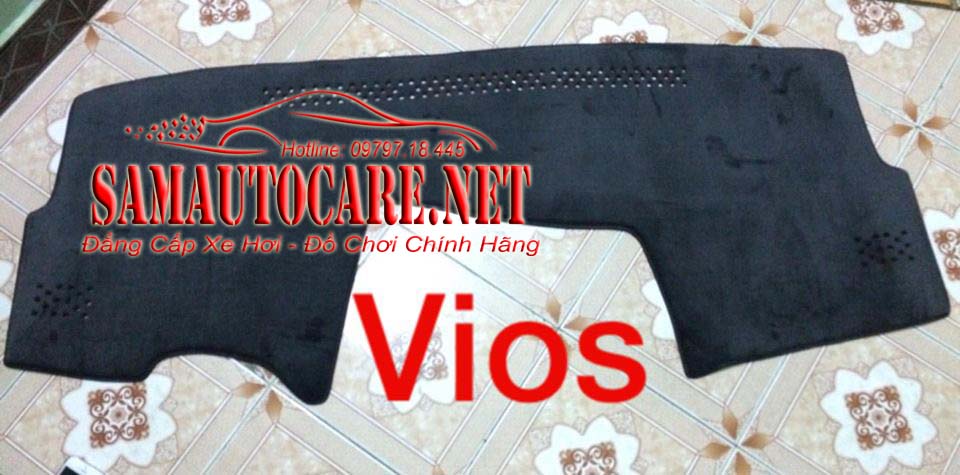 Thảm Taplo Lông Cừu Korea Xe Vios