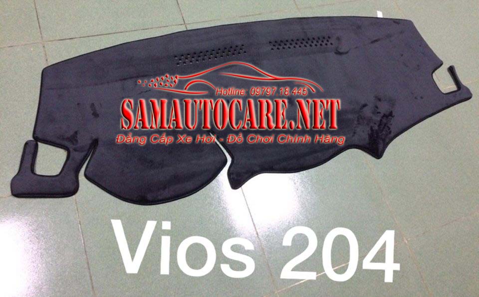 Thảm Taplo Lông Cừu Korea Xe Vios 2014