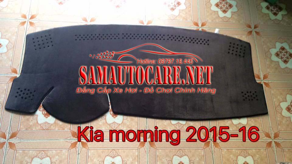 Thảm Taplo Lông Cừu Korea Xe Morning 2015-2016