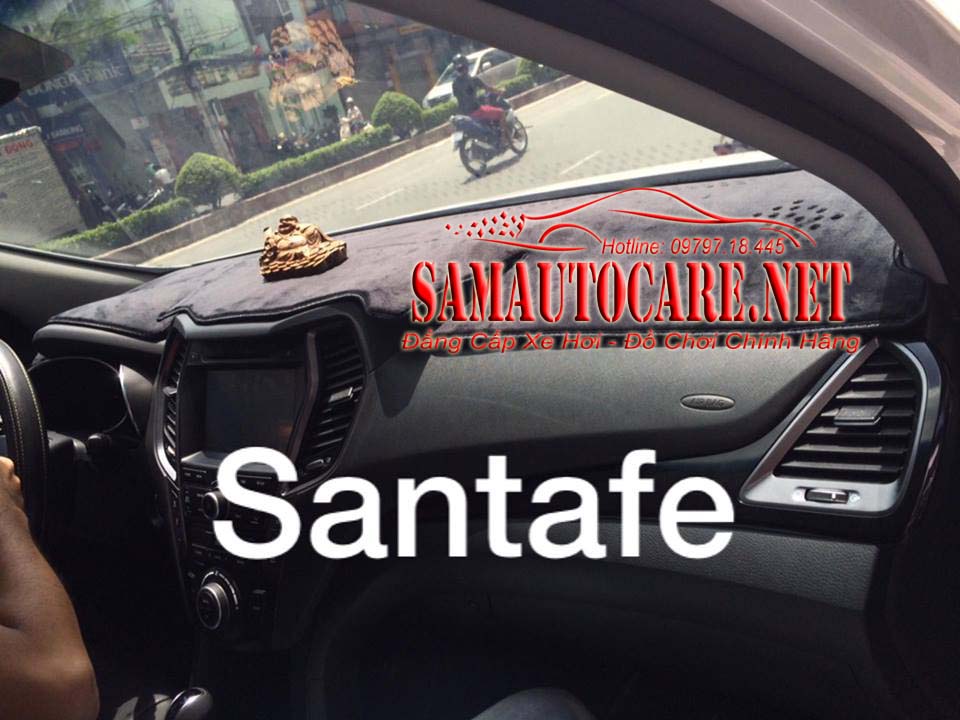 Thảm Taplo Lông Cừu Korea Xe Santafe