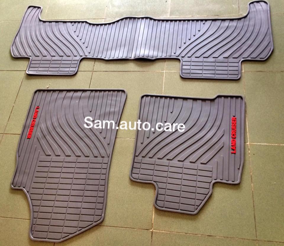 Thảm Lót Sàn 3D Theo Xe Land Cruiser