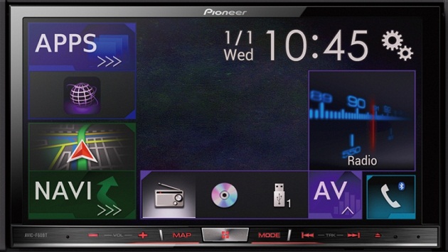 Màn Hình Pioneer AVH-X5850BT Cho Fotuner + Vietmap S1