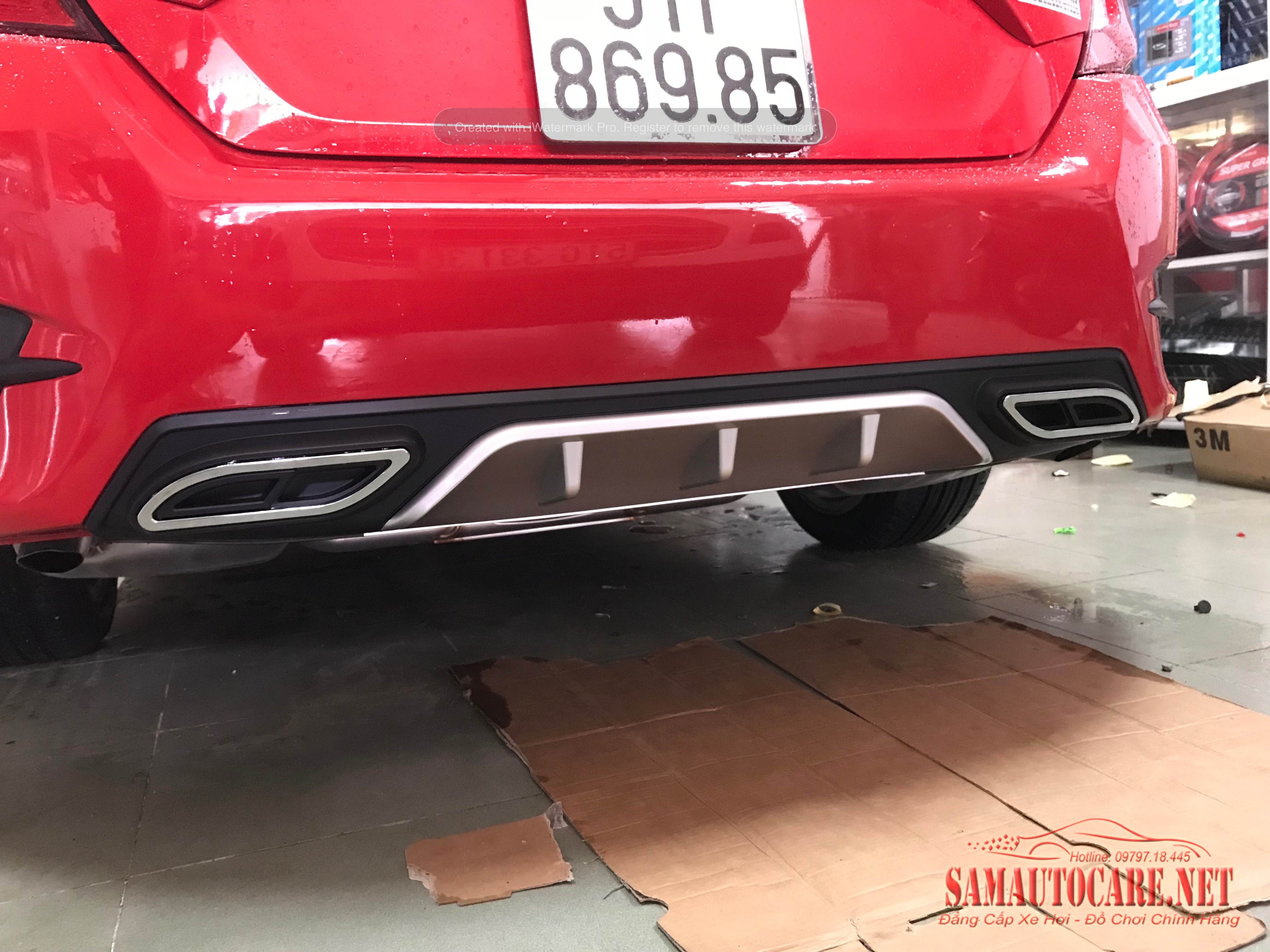 Líp Pô Xe Honda Civic 2017