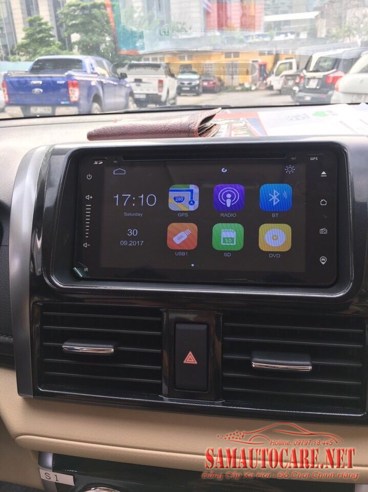 DVD THEO XE TOYOTA VIOS