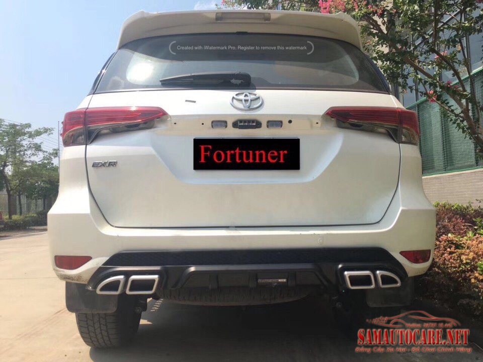 Lip Pô Kiểu Mercedes Xe Fortuner 2017-2018