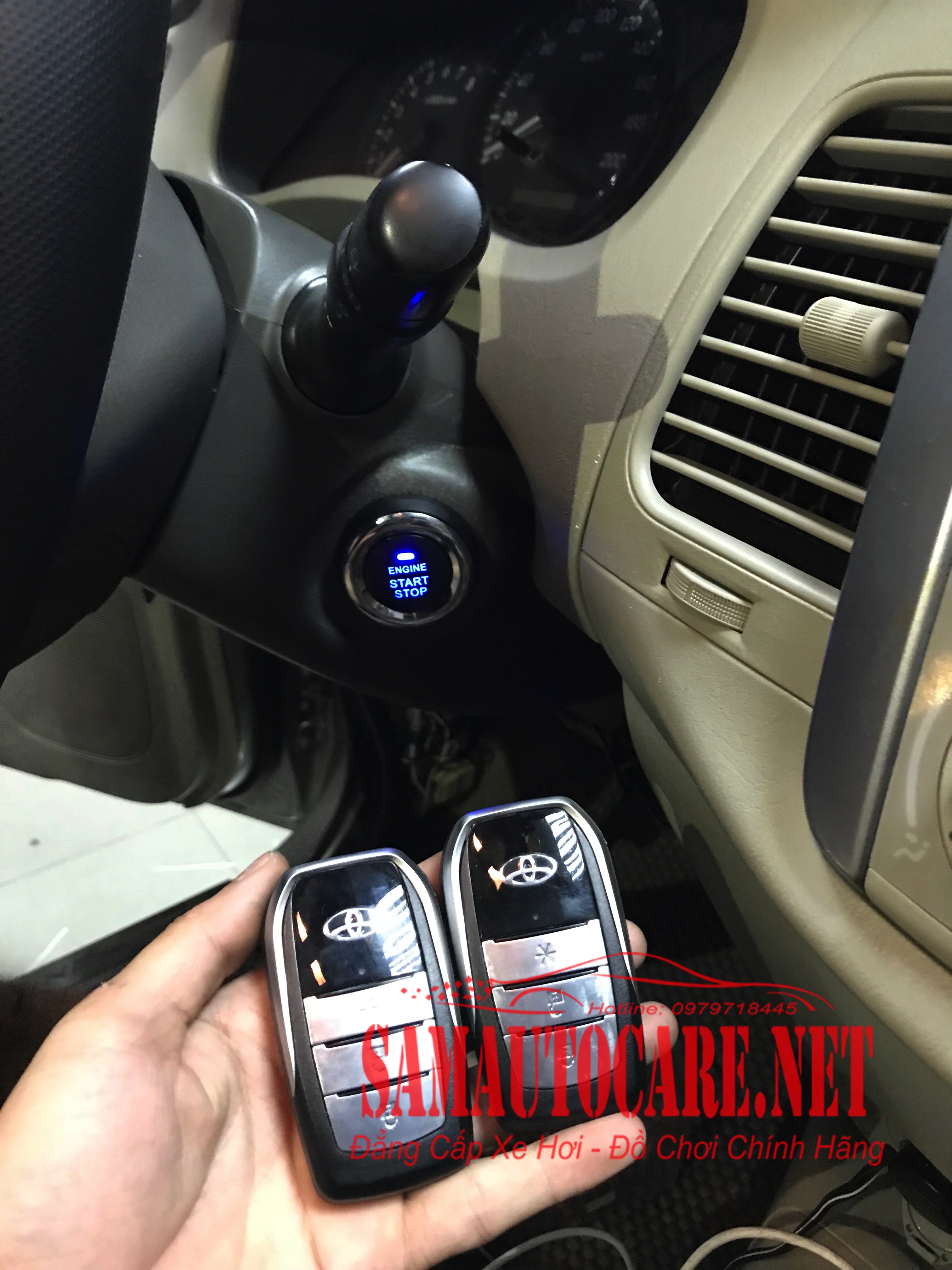 Start Stop Smartkey SKS Xe Innova 2014