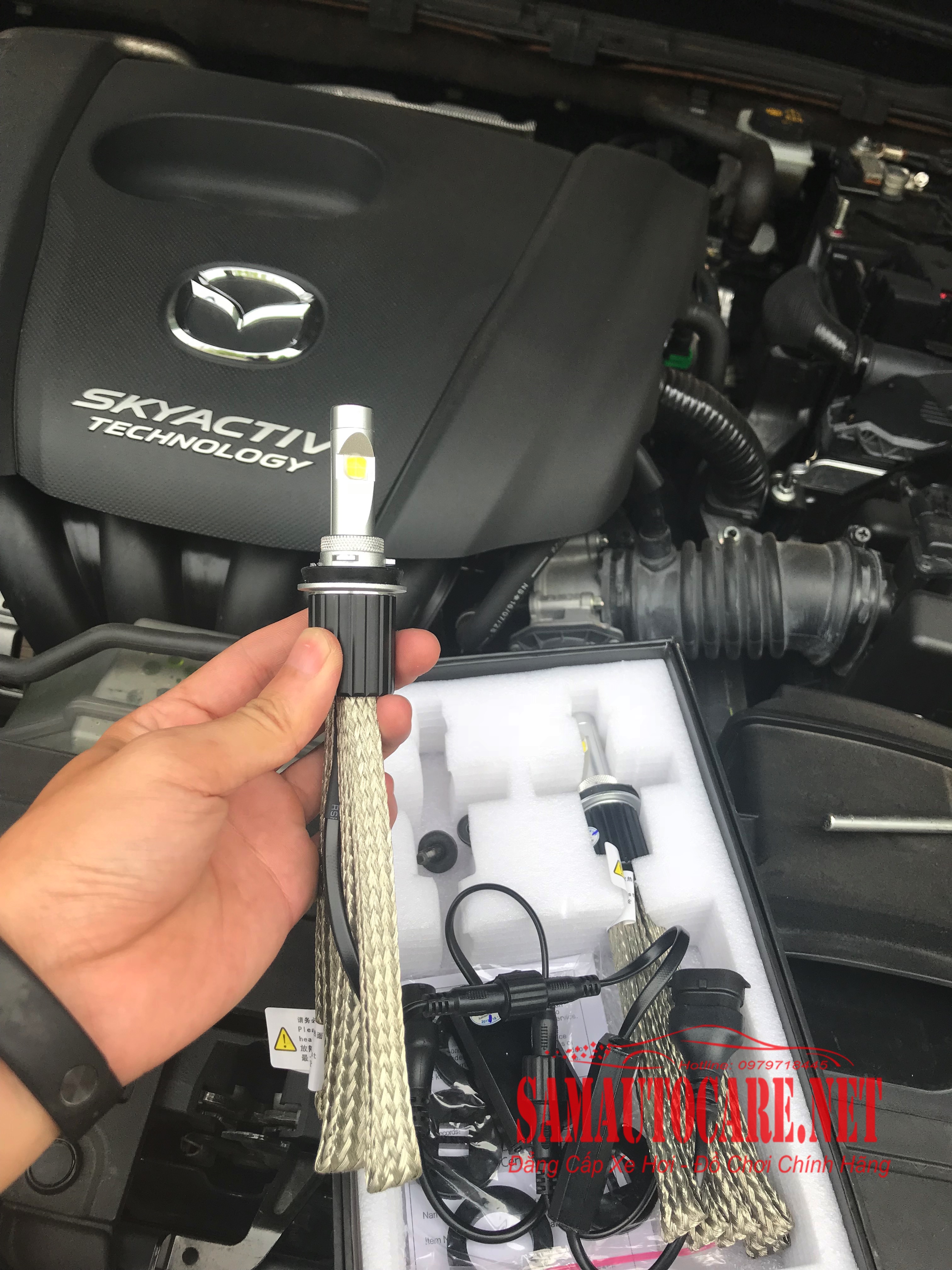 Led L7 XHP70 Xe Mazda 3 2017