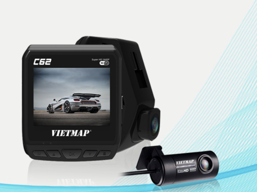 Vietmap C62 - Ghi Hình Trước Sau