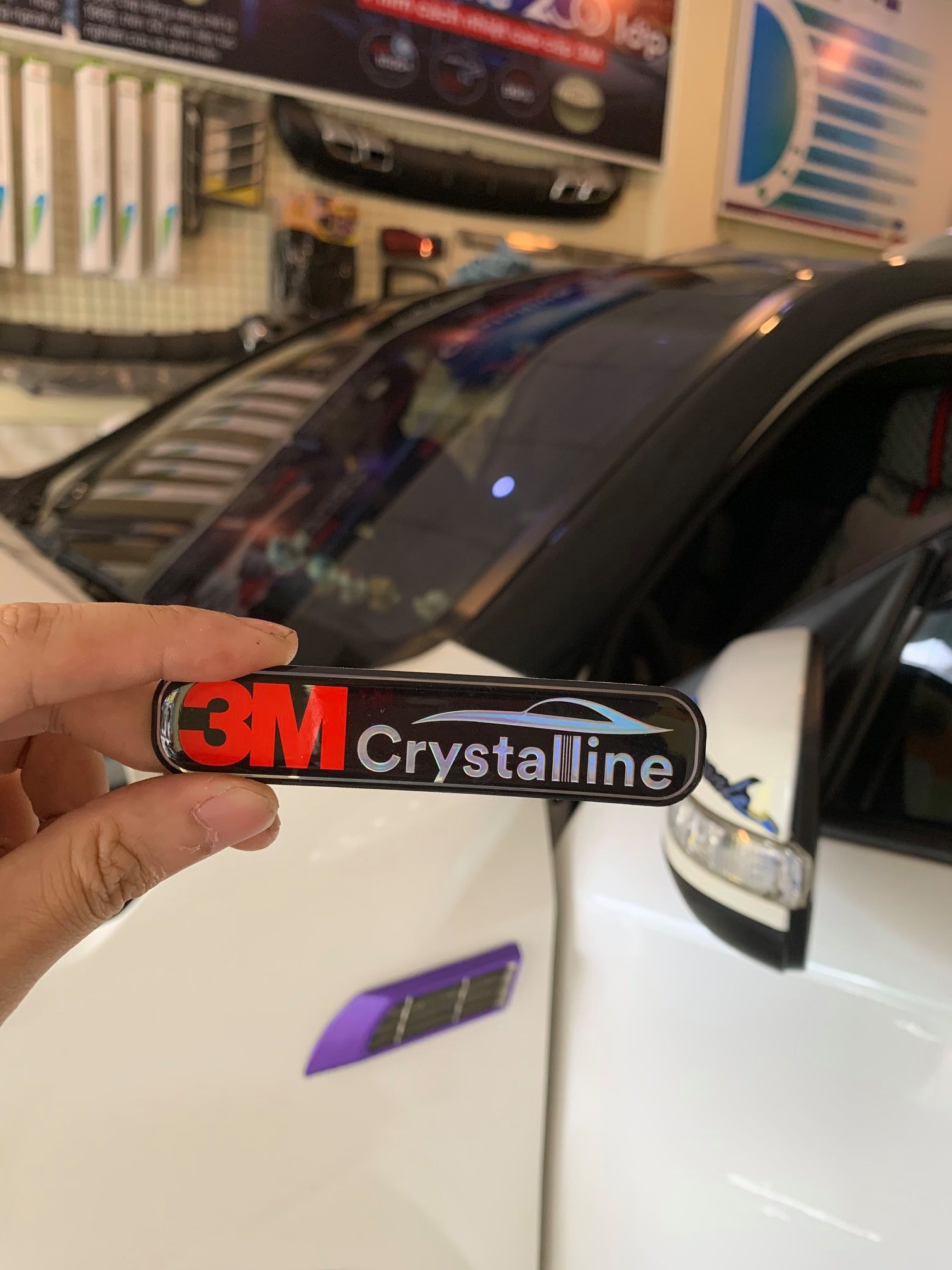 Dán Phim Cách Nhiệt 3M Crystalline Tại Thủ Đức