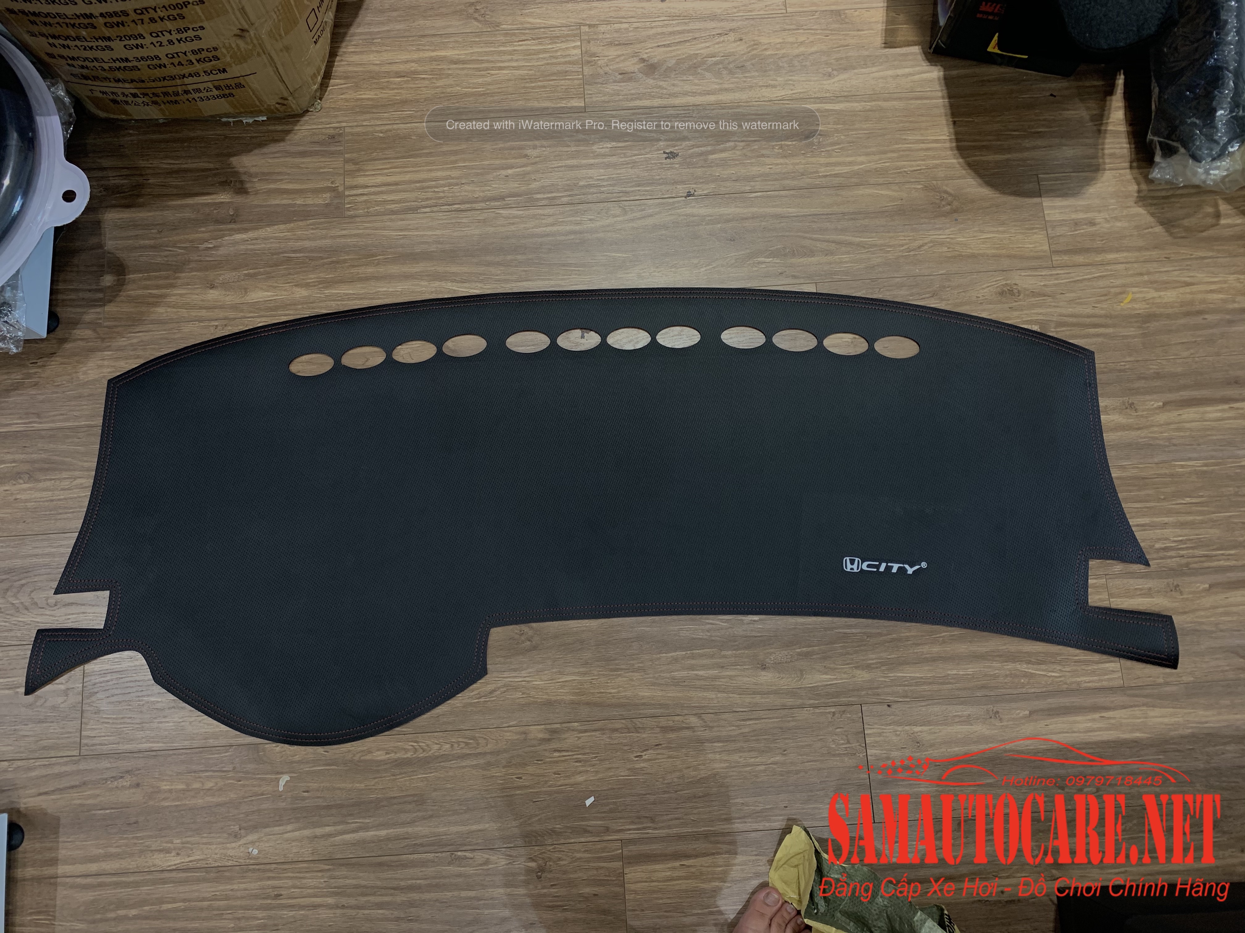 Thảm Taplo Da Carbon Honda City 2013