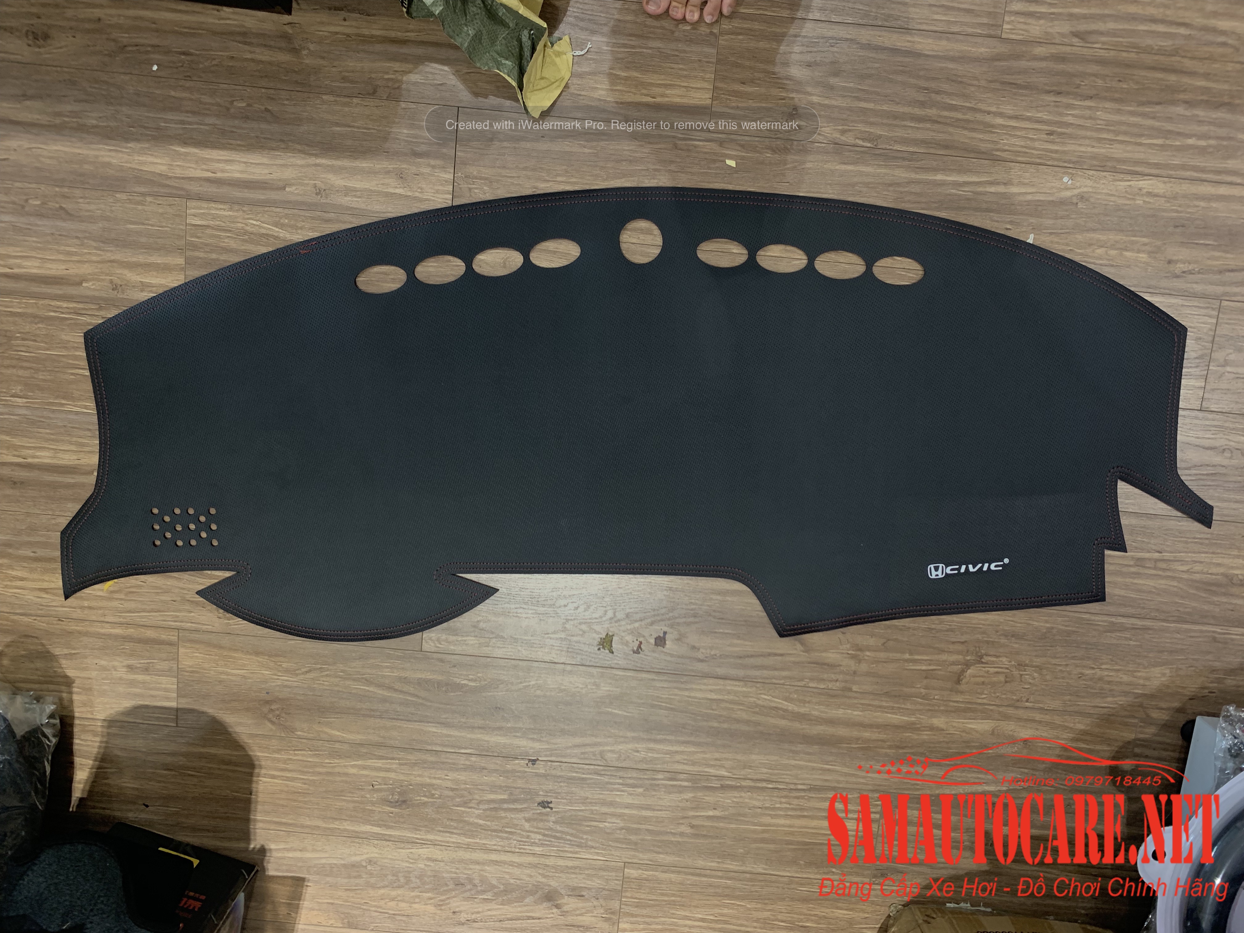 Thảm Taplo Da Carbon Honda Civic