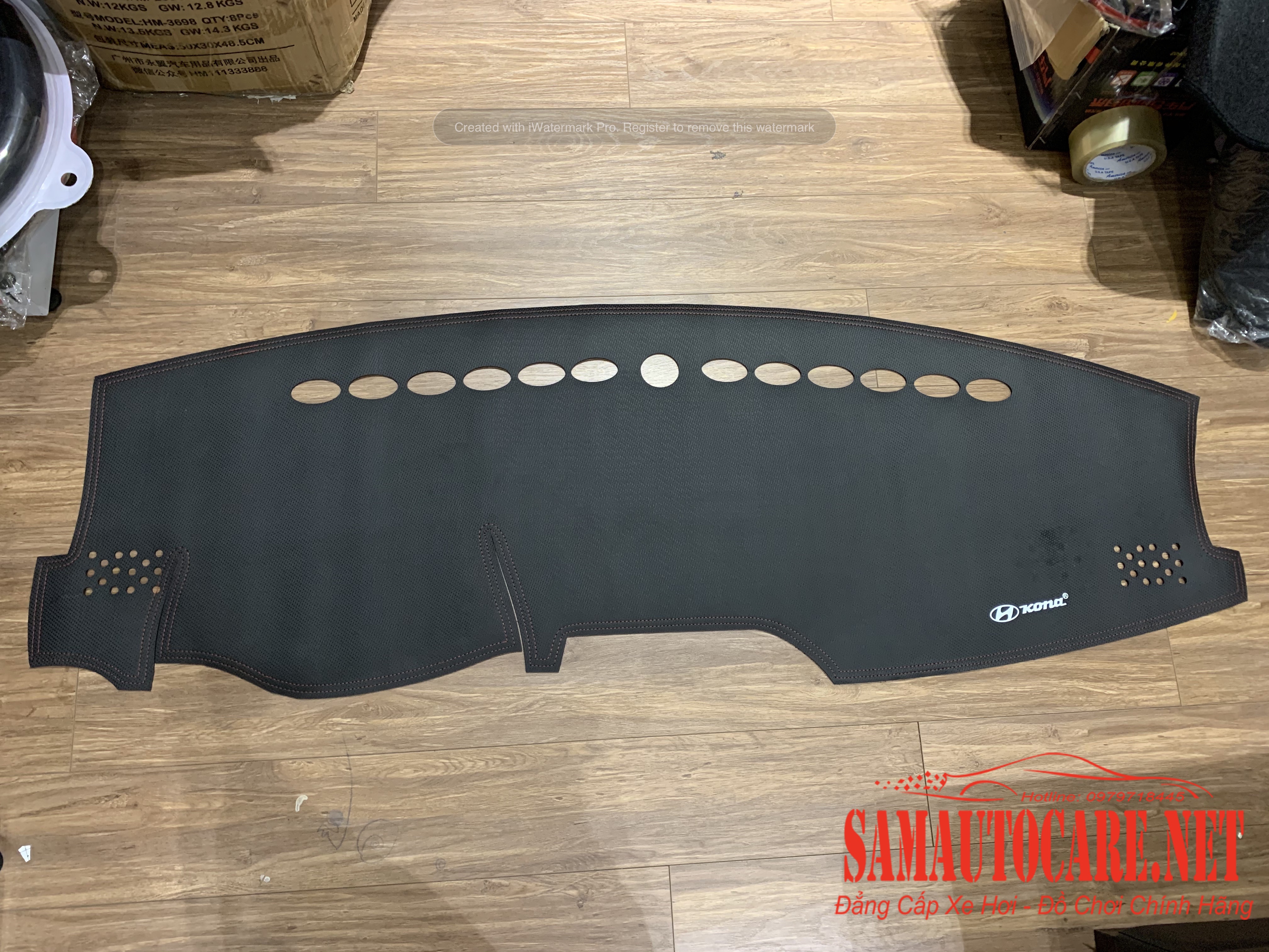 Thảm Taplo Da Carbon Hyunhdai Kona