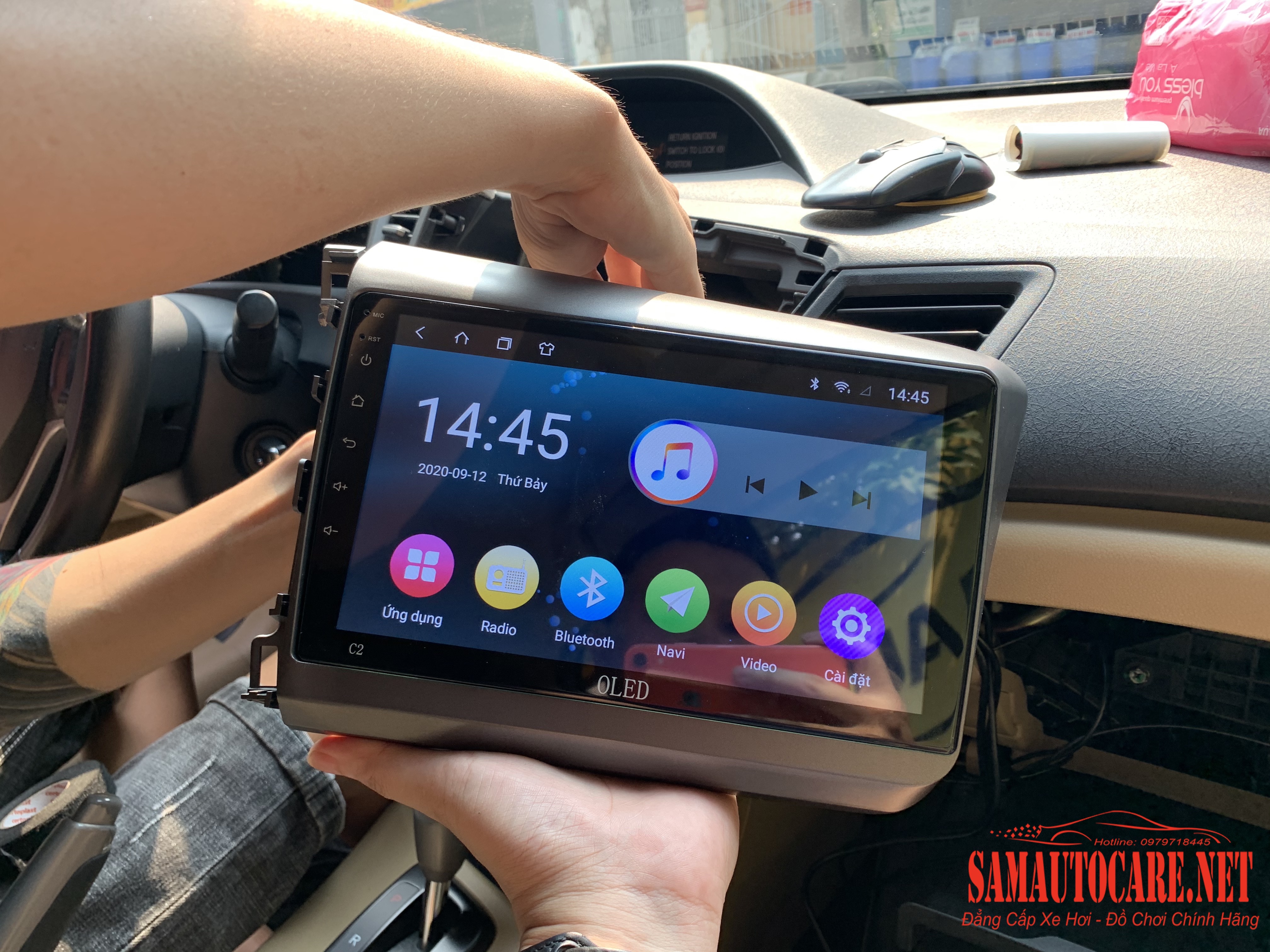 Màn Hình DVD Android Cho Honda Civic