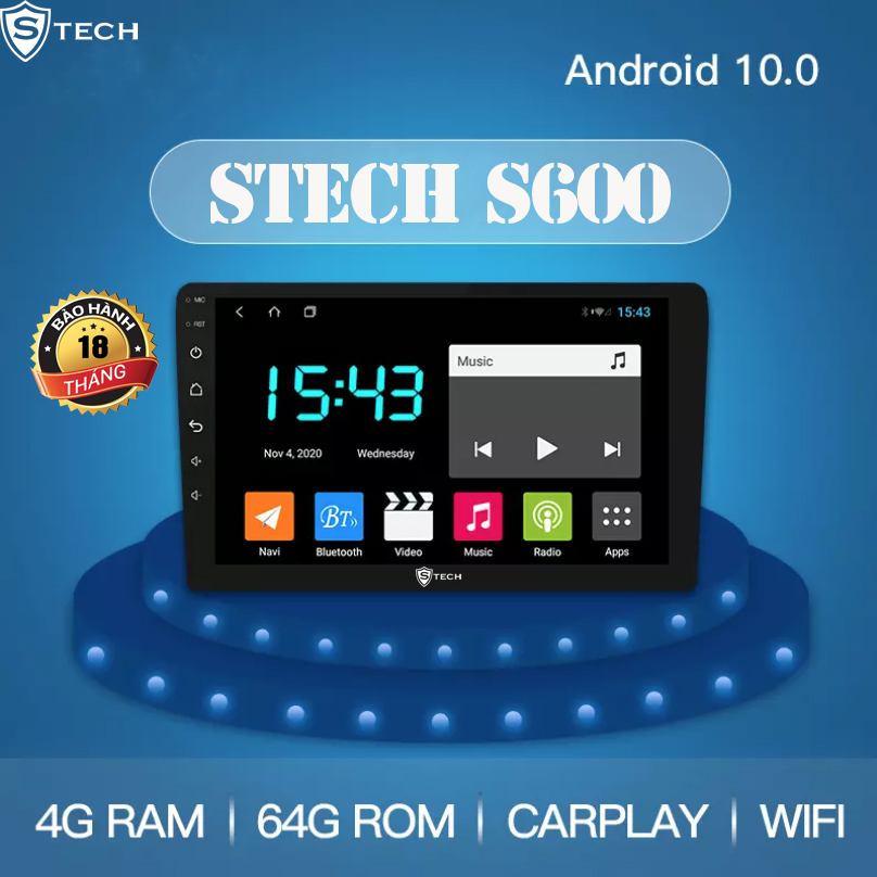 Màn Hình Android Stech S600