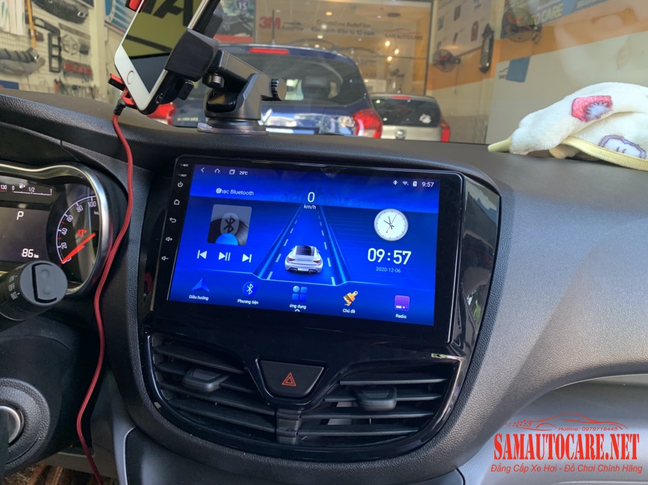 Màn Hình Android Stech S200 Xe Fadil