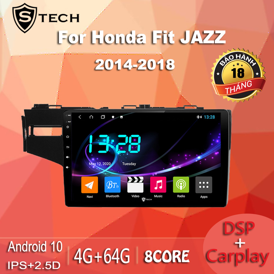 Màn Hình Android Stech S600 Cho Honda Jazz