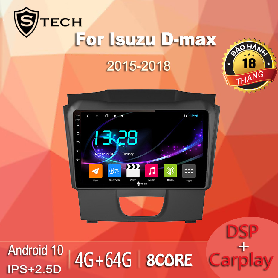 Màn Hình Android Stech S600 Isuzu Dmax
