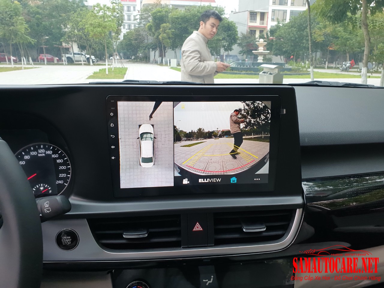 Màn Hình Android Liền Camera 360 Kia Seltos