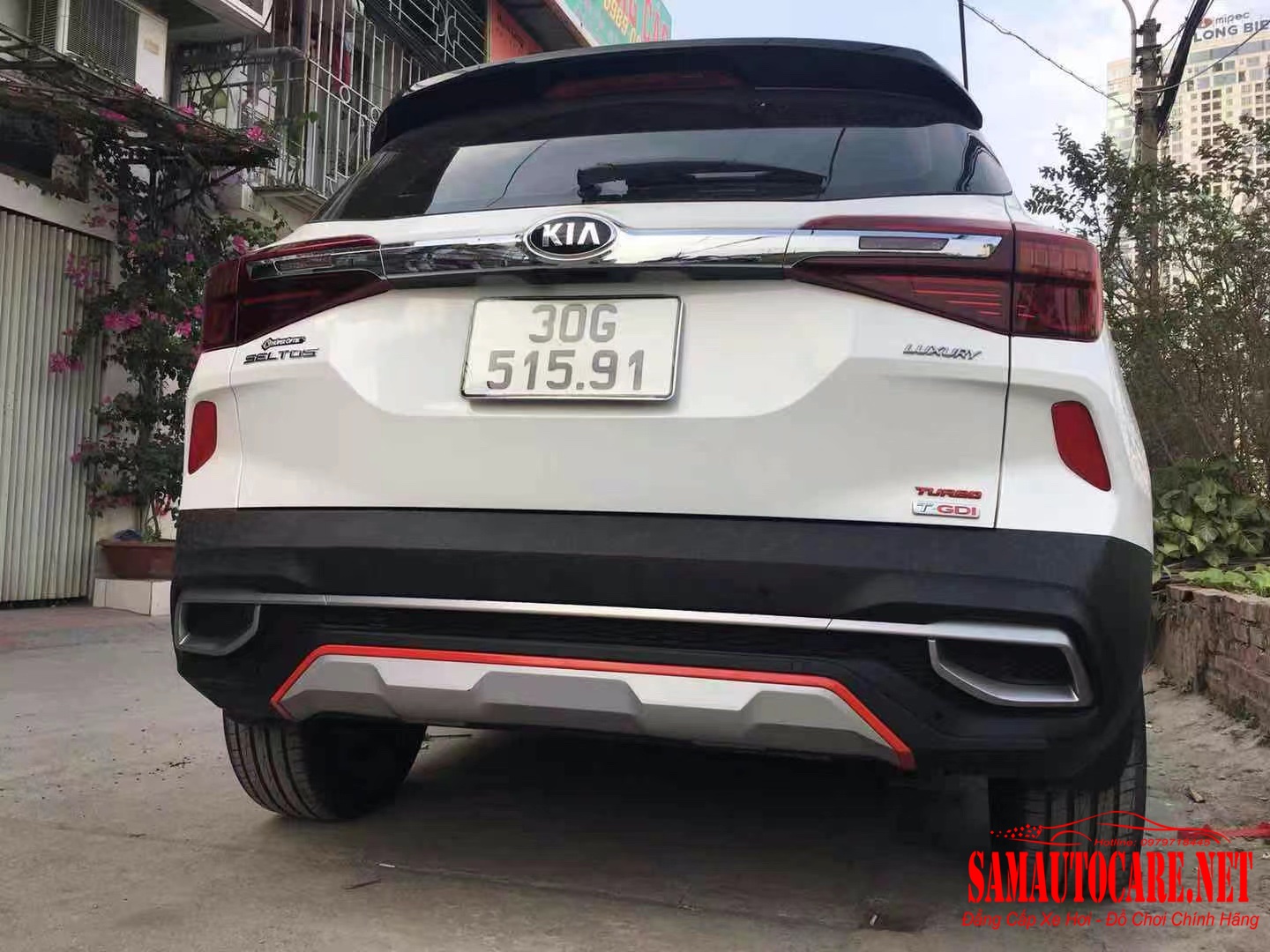 Ốp Cản Trước Sau Seltos 2021