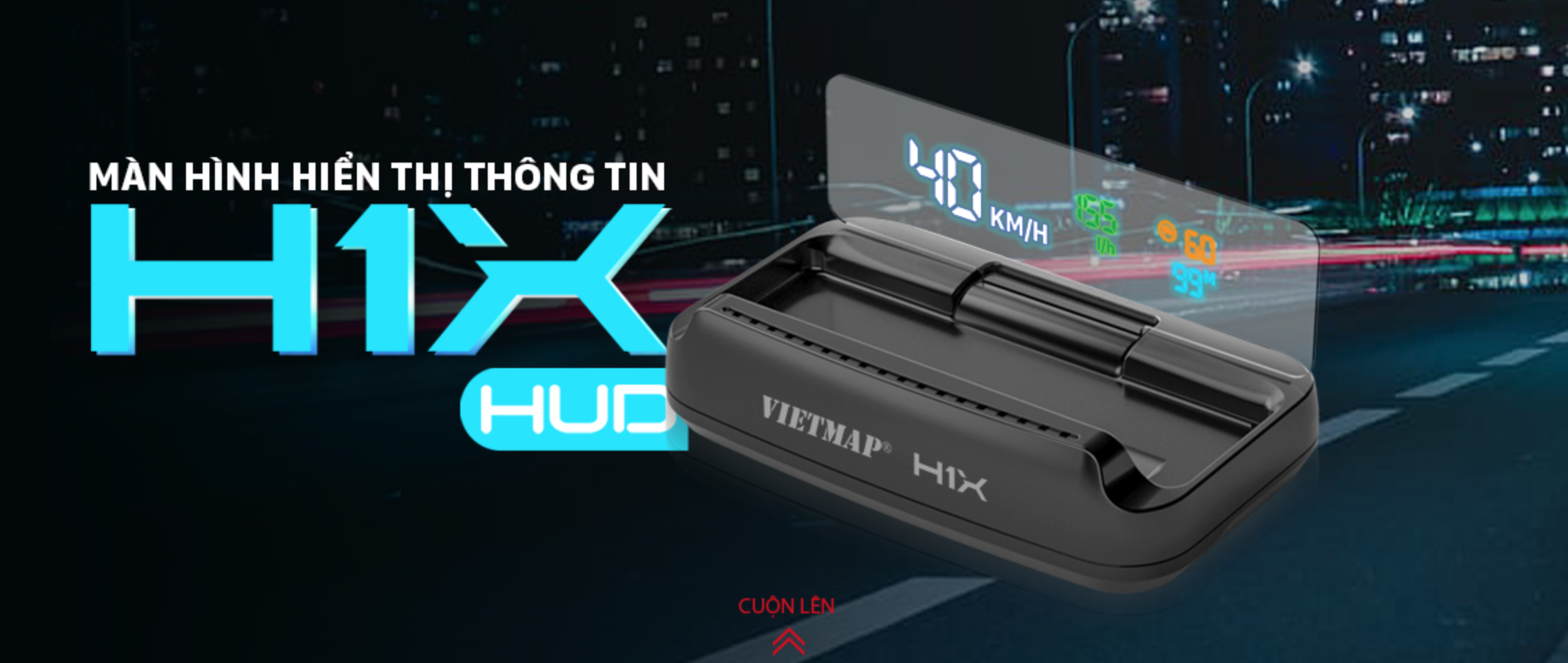 VIETMAP HUD H1X
