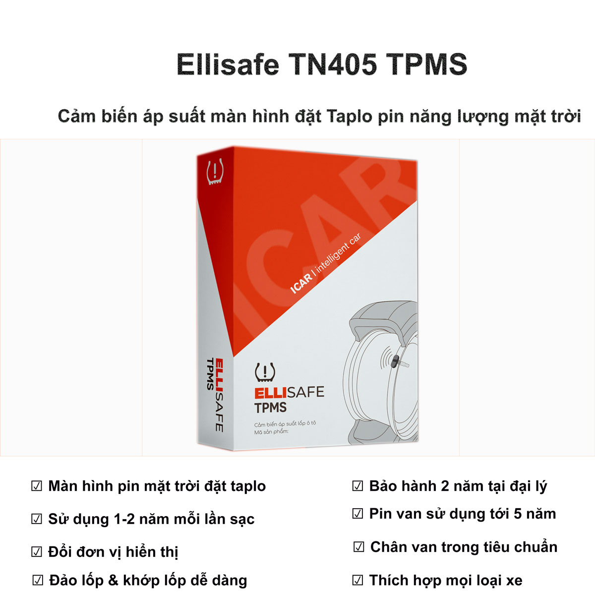 Cảm Biến Áp Suất Lốp TN405