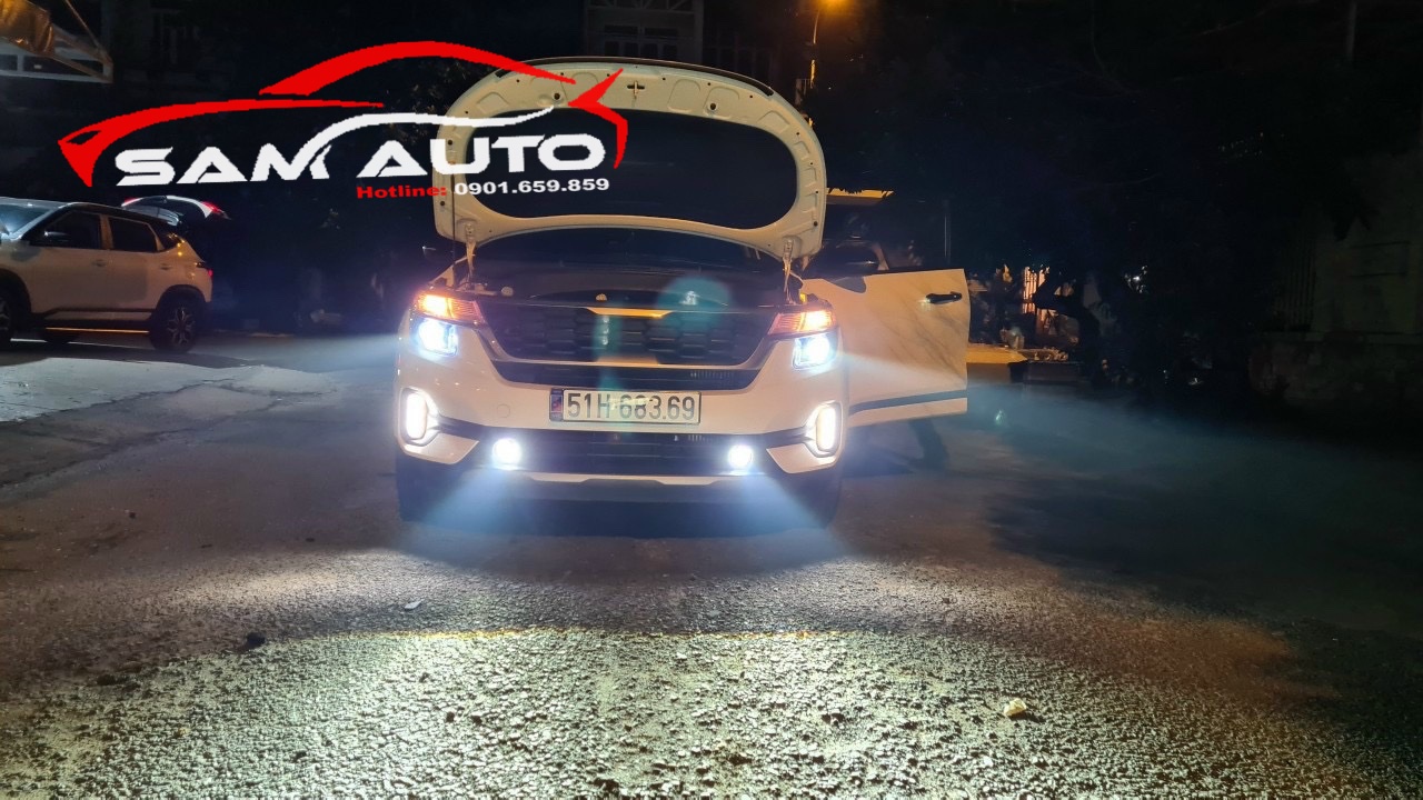 Độ Bi Led Kia Seltos Tăng Sáng Hiệu Quả