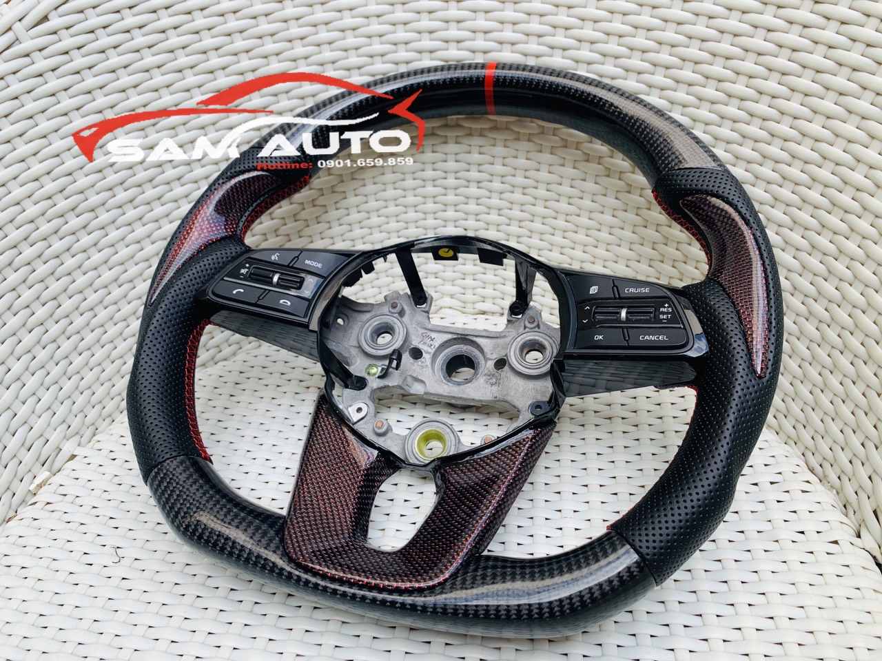 Vô Lăng Carbon Kia Cerato