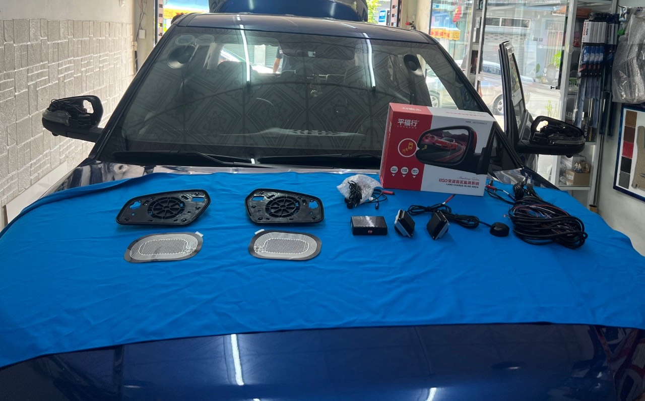 Cảnh Báo Điểm Mù Rada BSD V7 Trên Gương Cho HYUNDAI CRETA