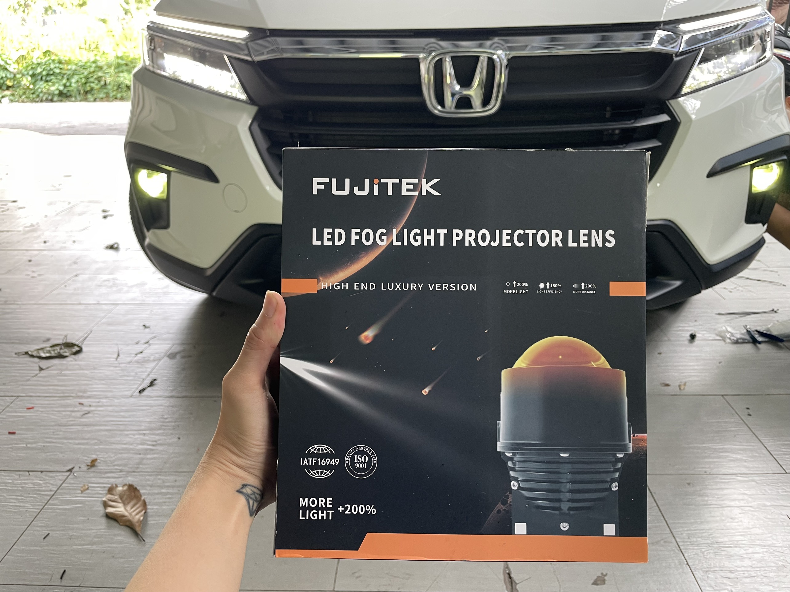 độ Bi Led Gầm Cho Honda Brv 2023