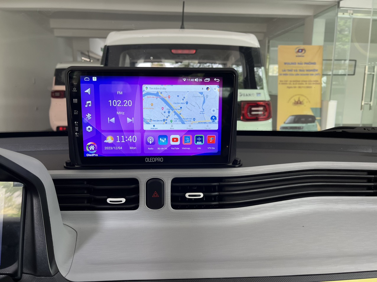 Độ Màn Hình Android Cho Wuling Hongguang Mini EV