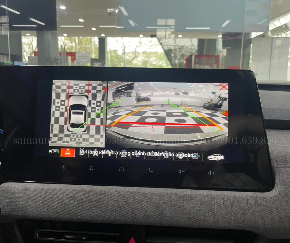 Camera 360 Tích Hợp Màn Hình Zin Cho Mitsubishi Xforce 2024