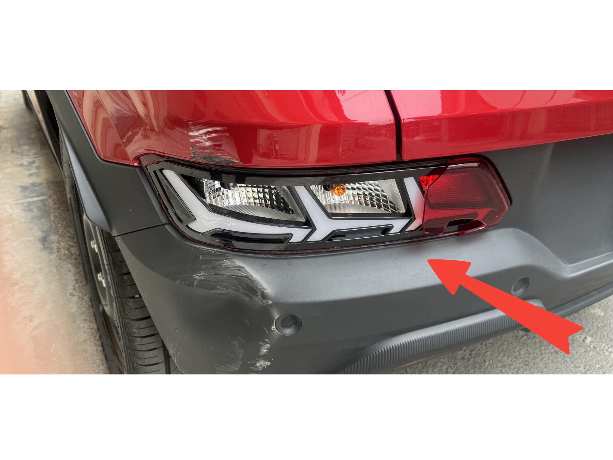 Thay Mặt đèn Hậu VF5 